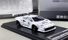 Load image into Gallery viewer, Vision 1:64 White Countach LP5000 LB #41 Sports Model Diecast Metal Car New Collection