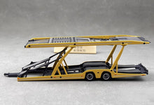 Load image into Gallery viewer, 1:64 Yellow Benz Actros Gigaspace Semi Trailer Truck Model Diecast Metal Car
