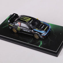 Load image into Gallery viewer, FW 1:64 Black 2004 WRC STI #43 Racing Sports Model Diecast Metal Car BN