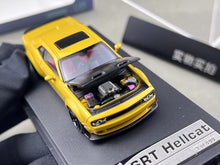 Load image into Gallery viewer, SH 1:64 Yellow SRT Hellcat Muscle Sports Model Diecast Metal Car New Collection