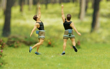 Load image into Gallery viewer, 1:64 Painted Figure Model Miniature Resin Diorama Sand Hiker Climber Backpacker New Collection