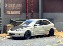 Load image into Gallery viewer, MH 1:64 White JDM Civic Type R EK9 Spoon Sports Model Diecast Metal Car New Collection