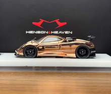 Load image into Gallery viewer, HH 1:64 Plating Copper Zonda Tricolore Sports Model Diecast Metal Car New Collection