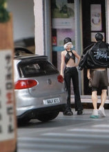 Load image into Gallery viewer, 1:64 Painted Figure Mini Model Miniature Resin Diorama Sand White Hair Lady Toy