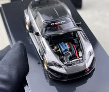 Load image into Gallery viewer, MH 1:64 Gray Carbon S2000 Widebody Racing Sports Model Diecast Metal Car New Collection