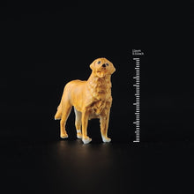 Load image into Gallery viewer, 1:64 Painted Figure Model Miniature Resin Diorama Sand Pet Dog Golden Retriever New