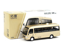 Load image into Gallery viewer, XCARTOYS 1:64 Gold Coaster Gen.3 Van Mini Bus Model Diecast Metal Car New