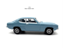 Load image into Gallery viewer, 1:76 Blue Capri MK1 Coupe Sports Model Diecast Metal Car New Collection