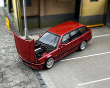 Load image into Gallery viewer, Mortal 1:64 Red E34 Touring Wagon Standard Sports Model Diecast Metal Car New Collection