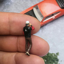 Load image into Gallery viewer, 1:64 Painted Figure Mini Model Miniature Resin Diorama Garage Repair Lady Girl