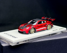 Load image into Gallery viewer, 1:64 SUHE Red 992 GT3 RS Sports Model Diecast Resin Car New Collection
