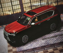 Load image into Gallery viewer, GCD 1:64 Red LX600 SUV Off Road Vehicle Model Diecast Metal Car Box