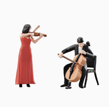 Load image into Gallery viewer, 1:64 Painted Figure Mini Model Miniature Resin Diorama Concert Conductor Rostrum New Collection