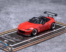 Load image into Gallery viewer, YM 1:64 Red Miata MX5 Pandem Roadster Convertible Model Diecast Resin Car New