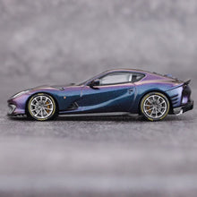 Load image into Gallery viewer, APA TOC 1:64 Purple 812C Coupe Sports Model Diecast Metal Car New Collection