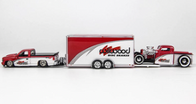 Load image into Gallery viewer, Maisto 1:64 1993 454 SS Pickup Trailer 1936 Chevy Haulers Model Metal Car