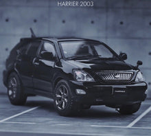 Load image into Gallery viewer, GCD 1:64 2003 Black HARRIER SUV Sports Model Diecast Metal Car New