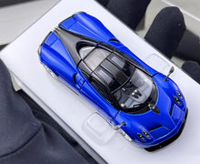 Load image into Gallery viewer, HKM 1:64 Blue Huayra Coupe 2014 Racing Sports Model Diecast Metal Car New Collection