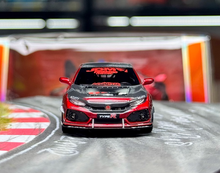 Load image into Gallery viewer, NA 1:64 Red JDM Civic FK8 Type R Racing Sports Model Diecast Resin Car New Collection