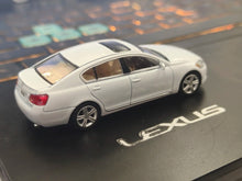 Load image into Gallery viewer, Model1 1:64 White GS300 Luxury Sedan Sports Model Metal Diecast Car BN