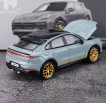 Load image into Gallery viewer, TH 1:64 Gray Cayenne Turbo GT SUV Sports Model Diecast Metal Car New Collection