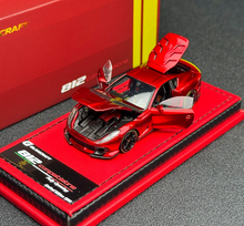 Load image into Gallery viewer, GLAMCRAFT 1:64 Red 812C Sports Open Model Diecast Metal Car New Collection