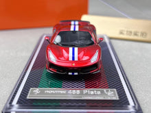 Load image into Gallery viewer, U2 1:64 Red New Novitec 488 Pista Racing Sports Model Diecast Resin Car New Collection