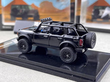 Load image into Gallery viewer, Shadow 1:64 Black Bronco ORV SUV 4 Doors Sports Model Diecast Metal Car New Collection