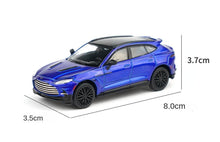 Load image into Gallery viewer, Poprace 1:64 Blue DBX 707 SUV Sports Model Diecast Metal Car New