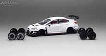 Load image into Gallery viewer, CM 1:64 JDM STI WRX Widebody Racing Sports Model Diecast Metal Car BN