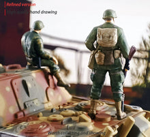 Load image into Gallery viewer, 1:64 Painted Figure Mini Model Miniature Resin Diorama Sand Soldiers Army Man