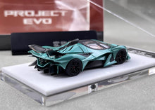 Load image into Gallery viewer, DMH 1:64 Green Project Evo Racing Sports Model Diecast Metal Car New Collection
