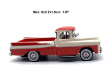 Load image into Gallery viewer, 1:87 1957 Dodge D100 Pickup Truck Classic Model Diecast Metal Car BN