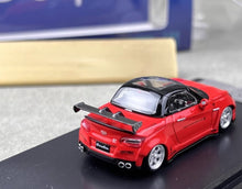 Load image into Gallery viewer, SH 1:64 Red LBWK Copen GTR Convertible Sports Model Diecast Metal K Car New