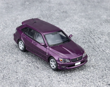 Load image into Gallery viewer, Mortal 1:64 HEC Purple Altezza Wagon Trailer Sport Model Diecast Metal Car New Collection