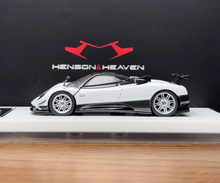 Load image into Gallery viewer, HH 1:64 White Zonda Tricolore Sports Model Diecast Metal Car New Collection