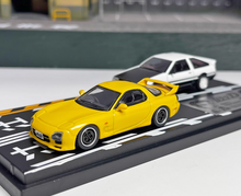Load image into Gallery viewer, 1:64 JDM Comic Initial D RX7 FD3S AE86 Sports Model Diecast Metal Car New