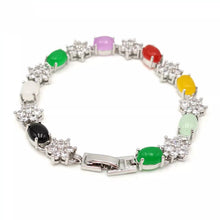Load image into Gallery viewer, Nature Jade Beaded Bracelet Jewelry Blessing Lucky Fortune Gift For Her Fashion