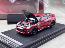 Load image into Gallery viewer, MH 1:64 Red JDM Skyline GTR R35 Nismo Sports Model Diecast Metal Car New Collection