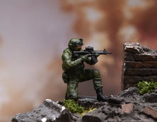 Load image into Gallery viewer, 1:64 Painted Figure Model Miniature Resin Diorama Scene Commando Soldiers Team