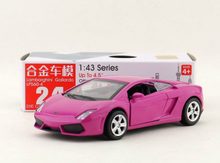 Load image into Gallery viewer, CCA 1:43 Gallardo LP560-4 Racing Sports Model Toy Diecast Metal Car BN