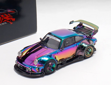 Load image into Gallery viewer, DCM 1:64 Plating 911 RWB 964 Racing Classic Sports Model Diecast Metal Car New Collection