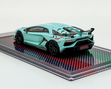 Load image into Gallery viewer, U2 1:64 Blue Novitec Aventador SVJ LP770 Sports Model Diecast Resin Car New Collection