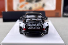 Load image into Gallery viewer, FS 1:64 Black RWB 964 Classic Sports Model Diecast Metal Car New Collection