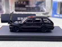 Load image into Gallery viewer, Mortal 1:64 Black E30 Touring Wagon Sport Widebody Model Diecast Metal Car New Collection