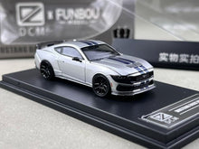 Load image into Gallery viewer, DCM 1:64 Silver Mustang S650 Coupe Sports Model Diecast Metal Car New Collection