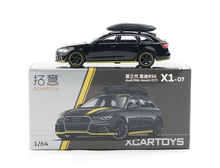 Load image into Gallery viewer, XCARTOYS 1:64 Black RS6 C7 Wagon Model Toy Diecast Metal Car BN