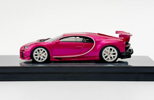 Load image into Gallery viewer, YM 1:64 Pink Chiron CRL Super Racing Sports Model Diecast Resin Car New Collection