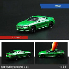 Load image into Gallery viewer, CCA 1:64 Green M850i Coupe Racing Sports Model Toy Diecast Metal Car BN