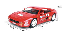 Load image into Gallery viewer, Bburago 1:24 Red F355 Challenge Racing Sports Model Toy Diecast Metal Car BN